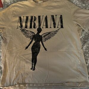 Nirvana Reprinted Shirt